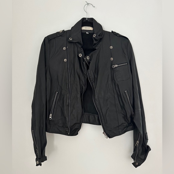 Jakett etc leather jacket size small - Picture 1 of 4